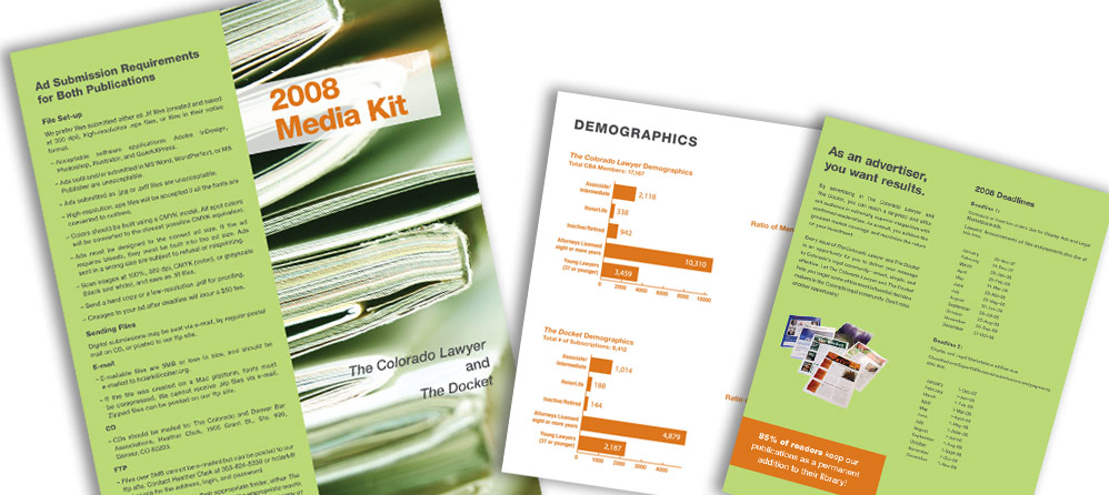 brochures and marketing materials